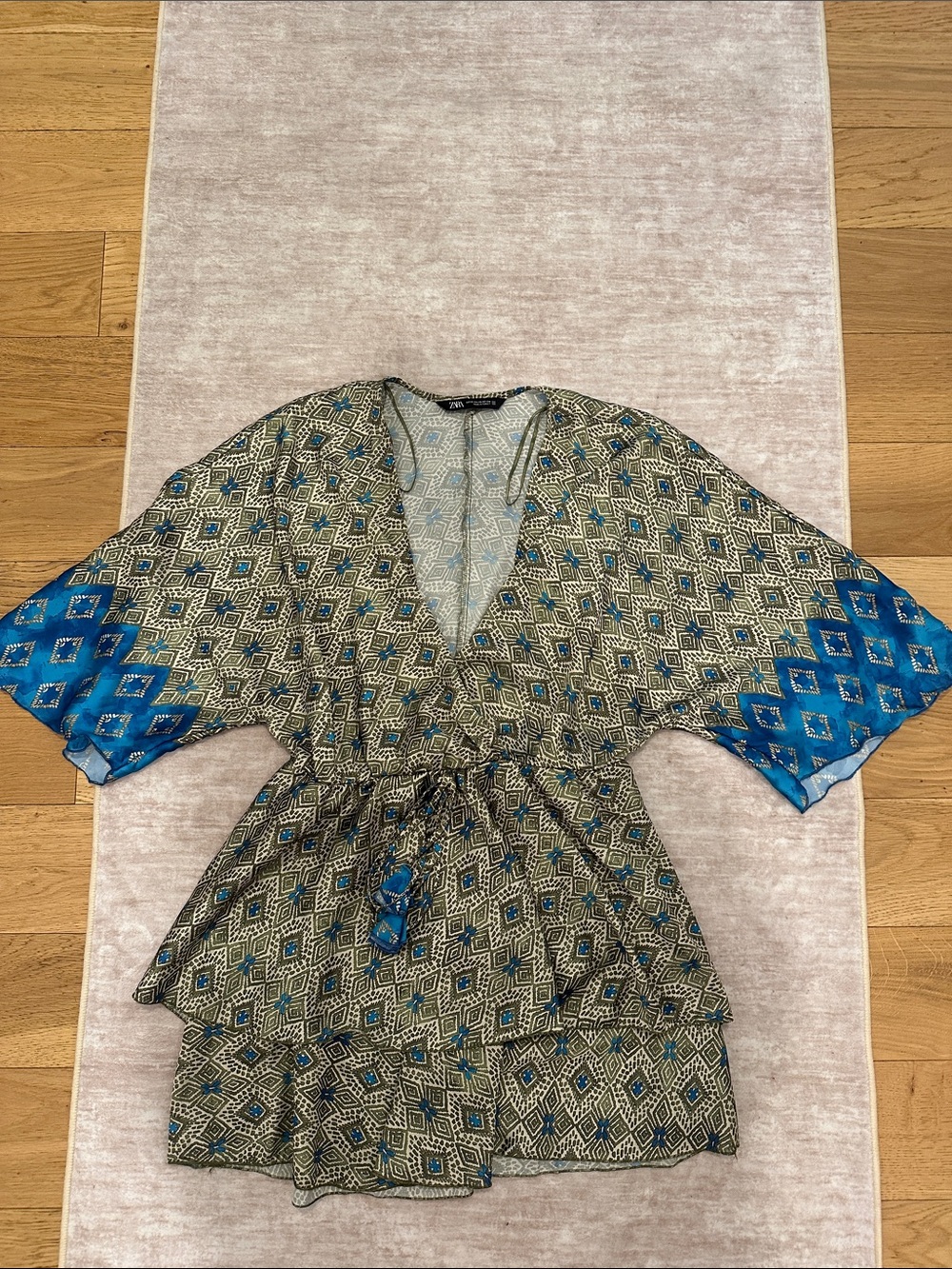 Zara pattern dress